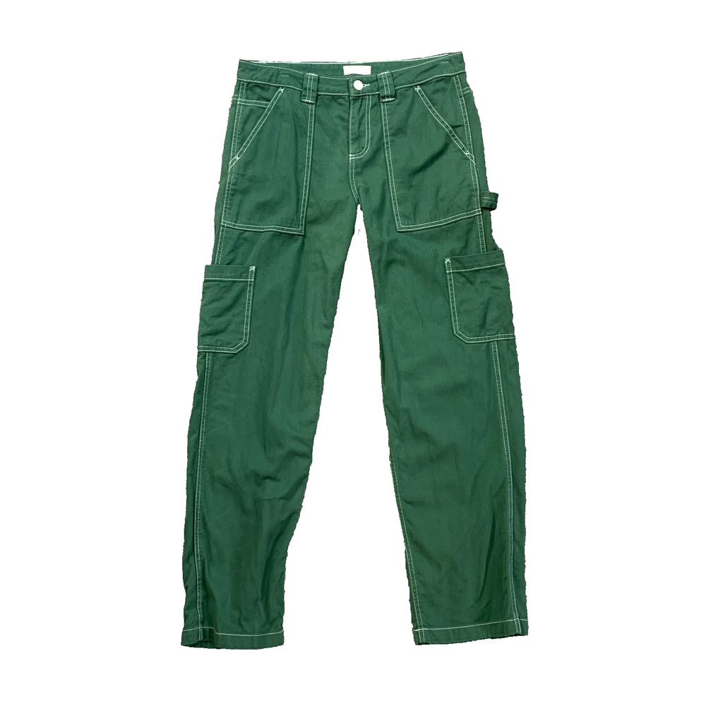 Garage Pants Womens 5 Jungle Dani Cargo Pockets Zip Straight Striking Trousers
